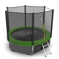 Батут EVO JUMP External 8ft (Green) с нижней сеткой